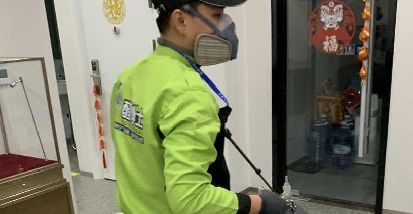 海曙招商银行除甲醛现场